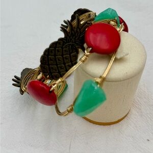 Bourbon and Bow ties  Bangle Bracelets